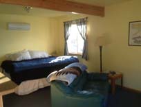 One of the rooms in the bed and breakfast